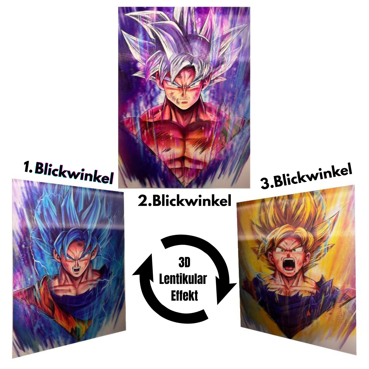 Anime 3D Poster
